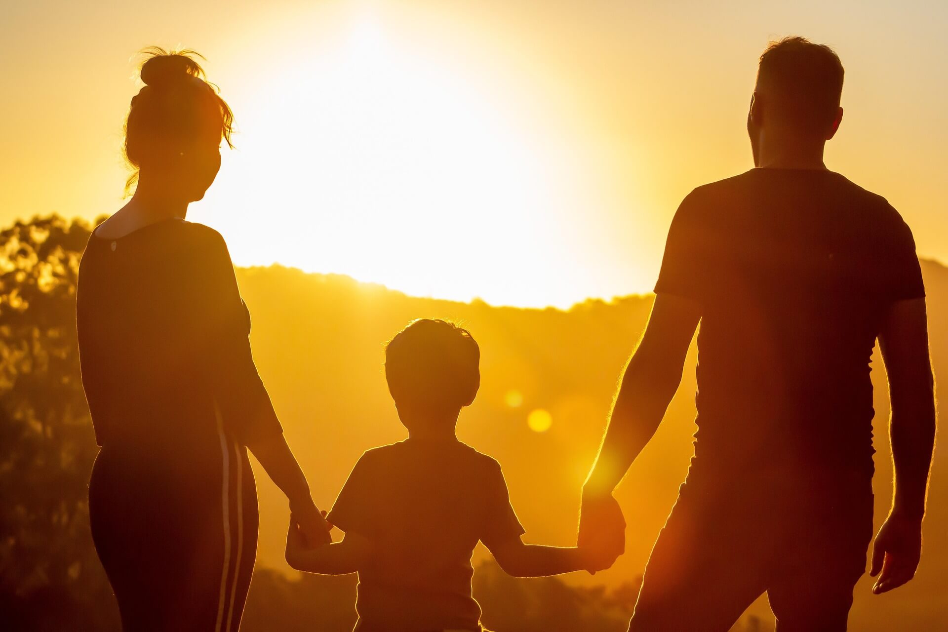 Familie im Einklang